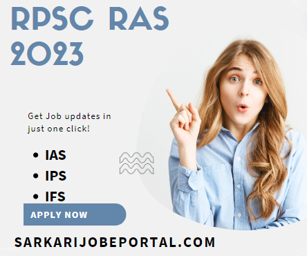 Rajasthan RAS 2023 Online Form